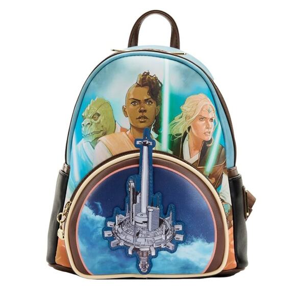 Loungefly Star Wars Ahsoka Tano Rebels Valkyrie Mini Backpack Bag - Picture 4 of 6